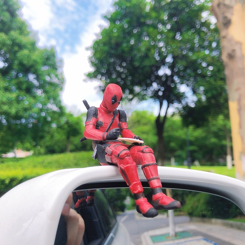 10 Styles Optional Car Interior X-man Deadpool Auto Dashboard